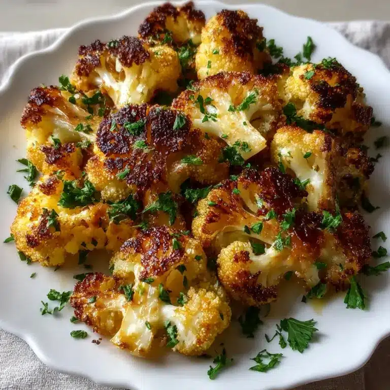 Crispy Roasted Cauliflower Recipe
