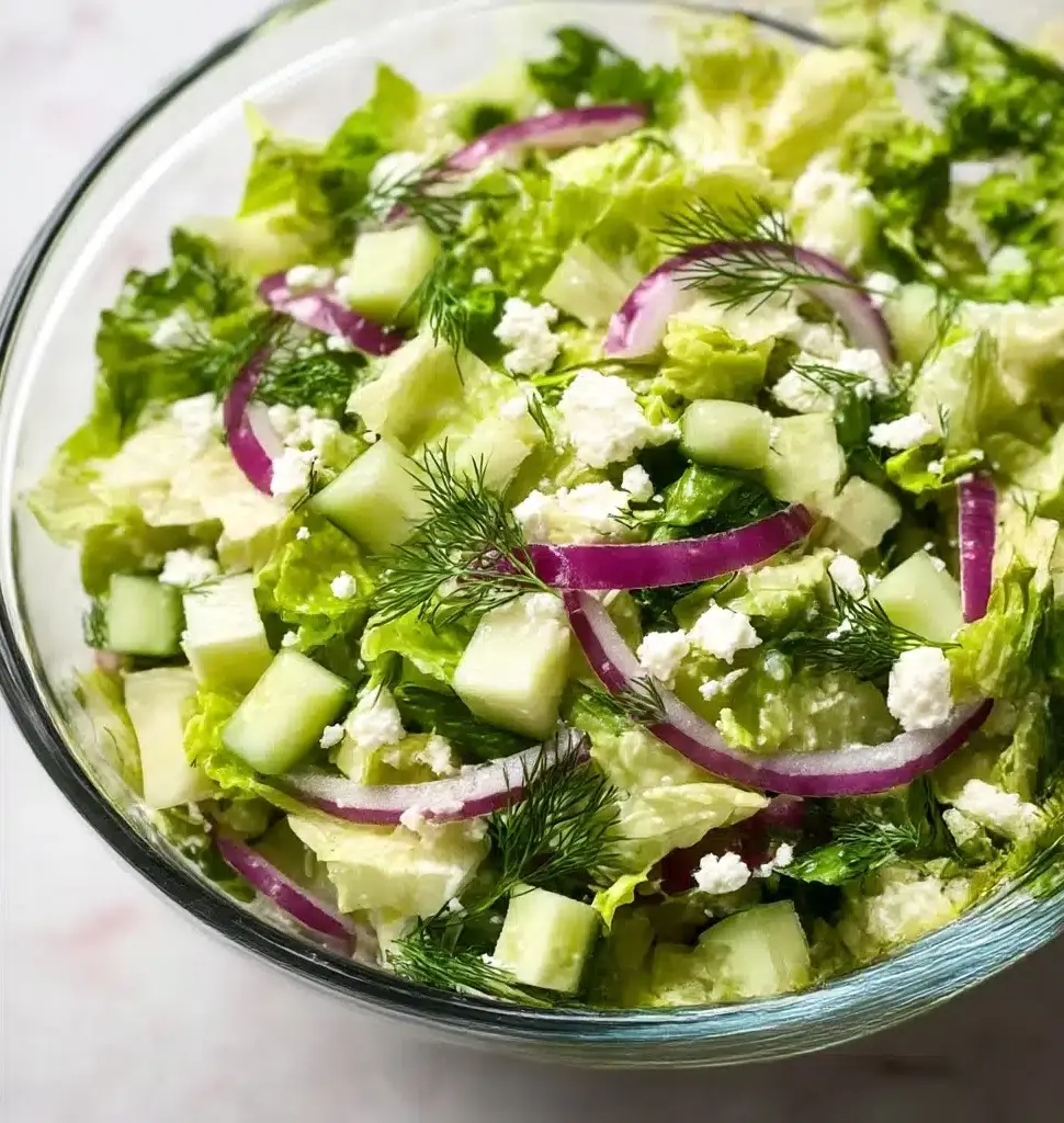 Feta Chopped Salad Recipe