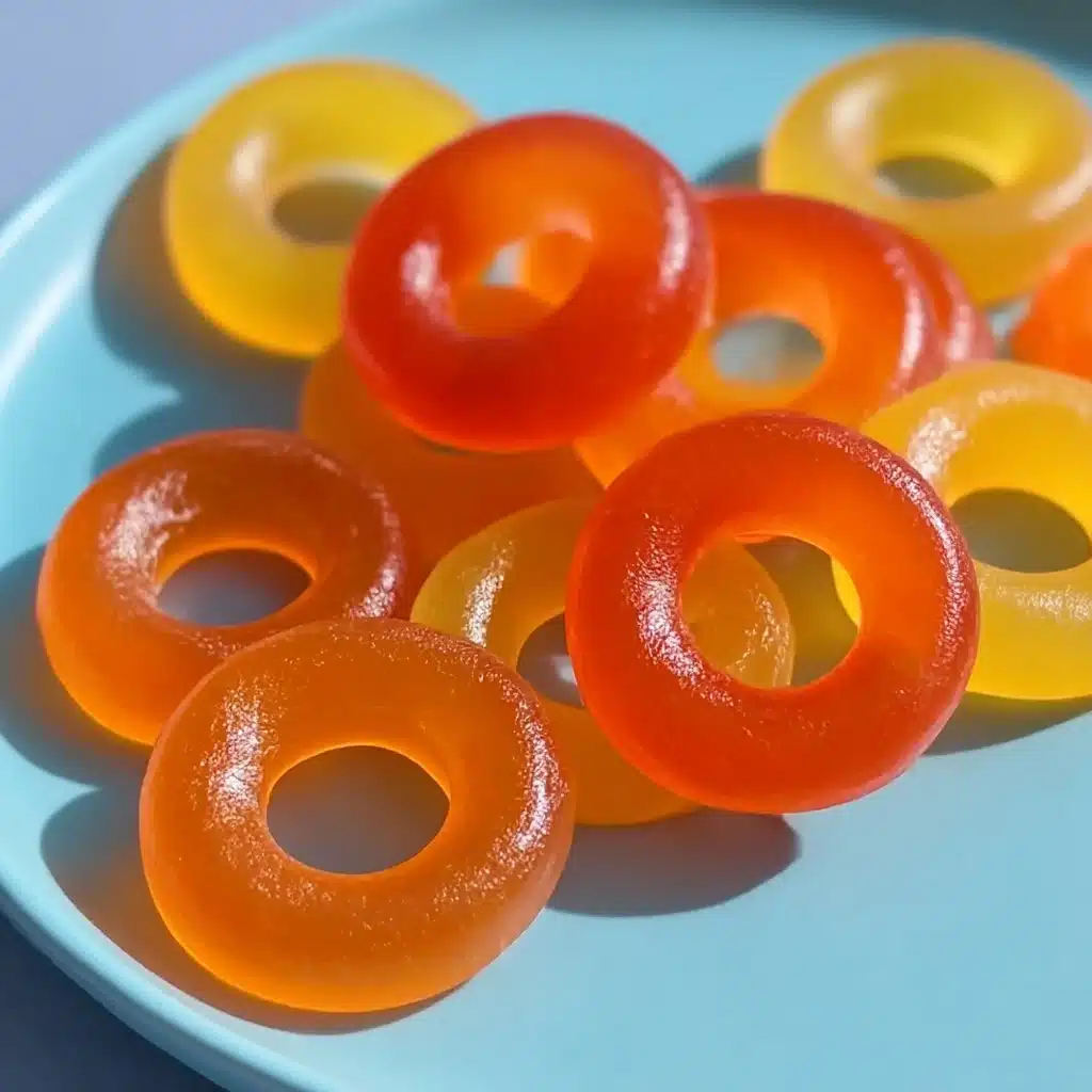 Homemade Peach Rings Recipe - Recipe Image