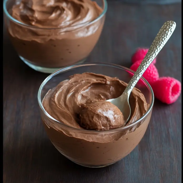 Healthy Chocolate Pudding