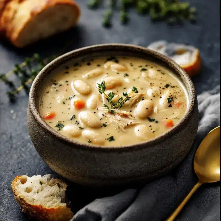 Creamy Garlic Chicken Gnocchi Soup Recipe