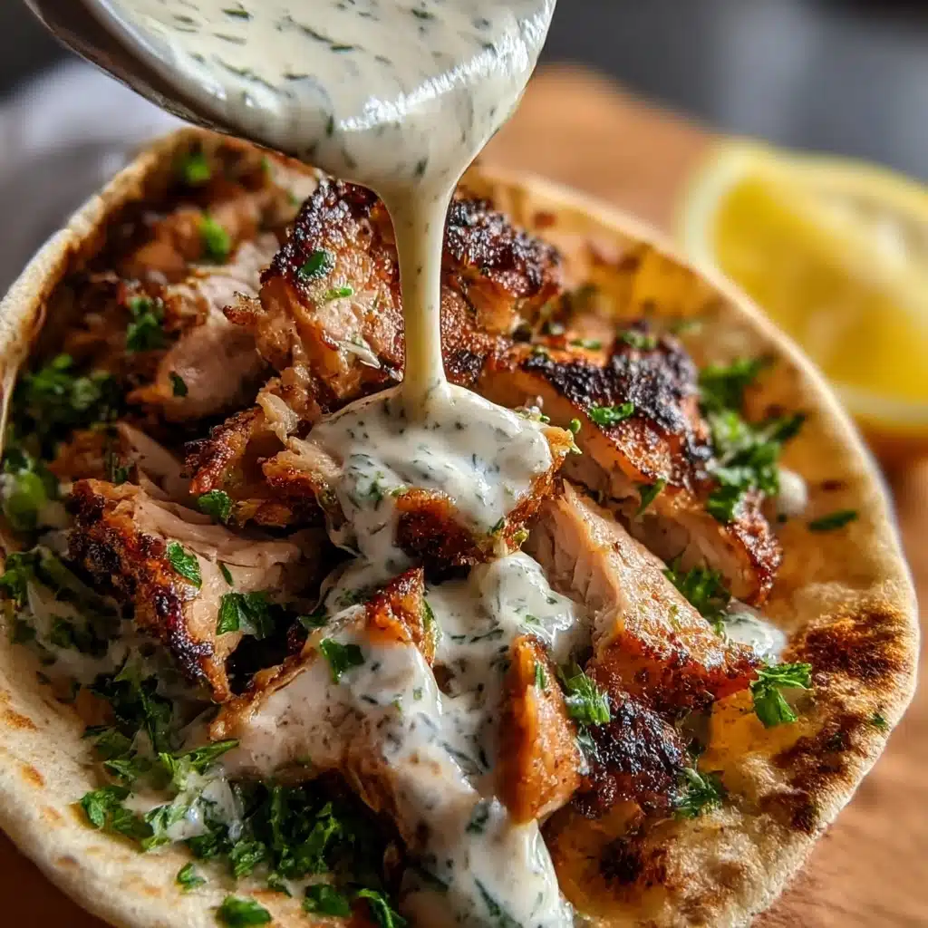 Chicken Shawarma with Garlic Sauce Recipe - Recipe Image