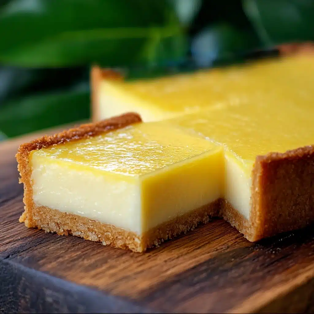 Italian Grandma’s Lemon Custard Cake – Classic Recipe - Recipe Image