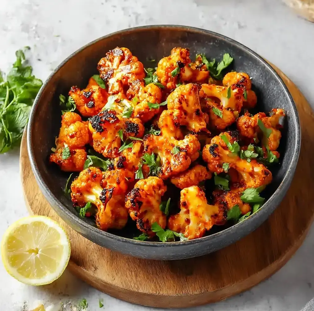 Moroccan Cauliflower with Tahini-Honey Recipe