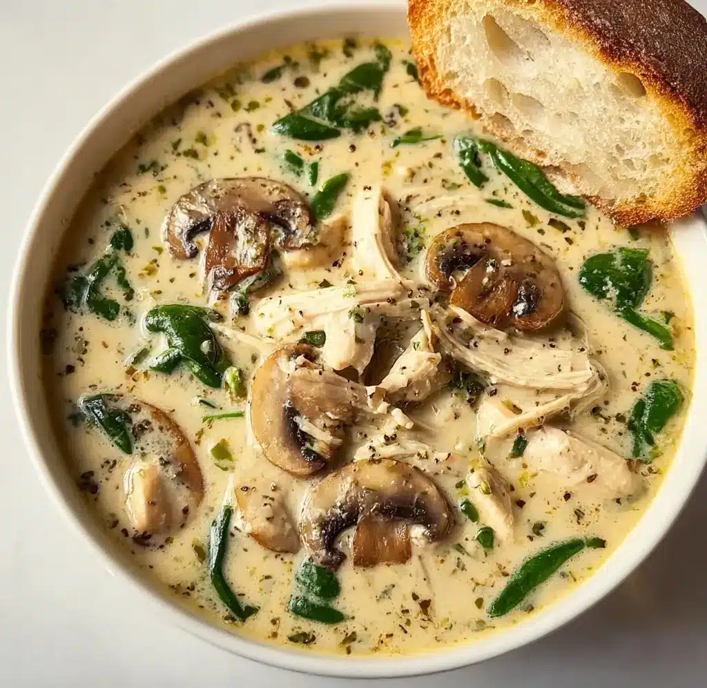 Rotisserie Chicken Mushroom Soup Recipe
