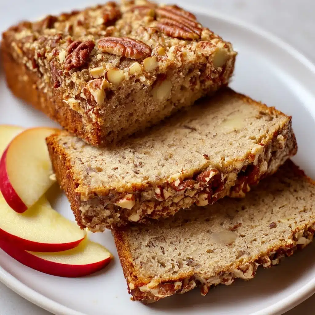 Apple Bread with Cinnamon Pecan Crunch Recipe - Recipe Image