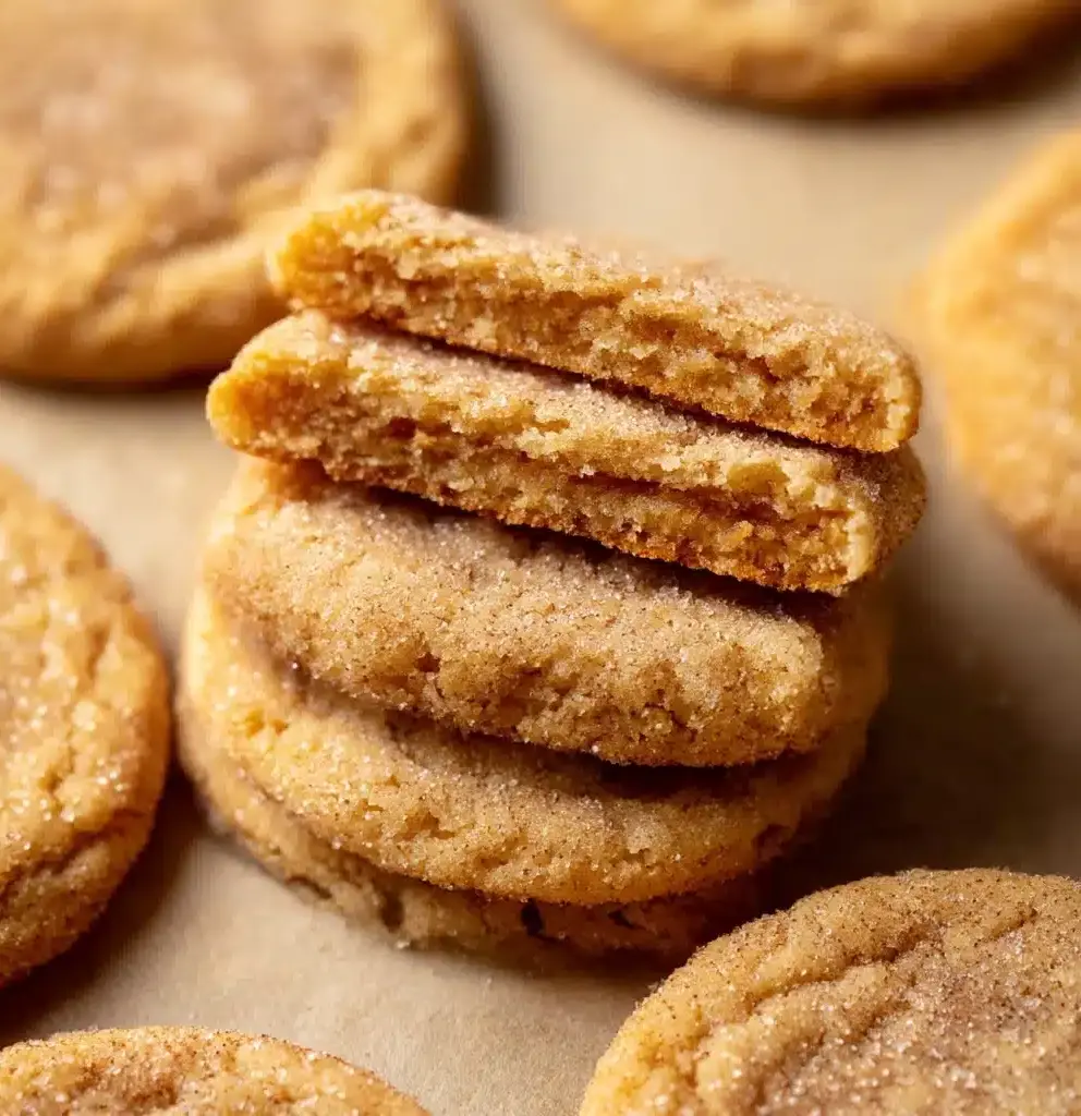 Chewy Pumpkin Snickerdoodle Cookies Recipe