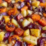 Maple Dijon Roasted Carrots and Apples Recipe