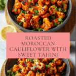 Moroccan Cauliflower with Tahini-Honey Recipe