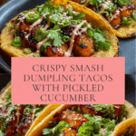 Smash Dumpling Tacos Recipe