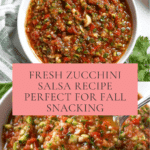Zucchini Salsa Recipe