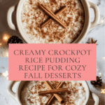 Crockpot Rice Pudding Recipe