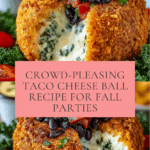 Taco Cheese Ball: The Ultimate Party Appetizer Recipe