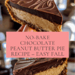 No-Bake Chocolate Peanut Butter Pie: 4 Hour Delight Recipe