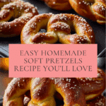 Easy and Delicious Homemade Soft Pretzels Recipe