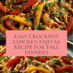 Crockpot Chicken Fajitas Recipe