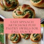 Spinach Artichoke Swirls Recipe