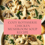 Rotisserie Chicken Mushroom Soup Recipe