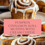 Pumpkin Cinnamon Roll Muffins Recipe