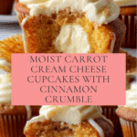 Carrot Cream Cheese Cupcakes – Easy Dessert Recipe