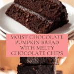 Moist Chocolate Pumpkin Bread Recipe