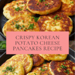 Korean Potato Cheese Pancakes