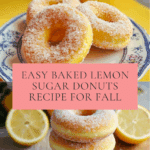 Lemon Sugar Baked Donuts Recipe