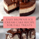 Delicious Brownie Ice Cream Cake Recipe