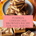Pumpkin Cheesecake Brownies Recipe