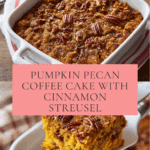 Pumpkin Pecan Coffee Cake Recipe
