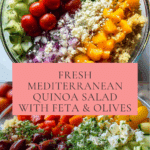 Refreshing Mediterranean Quinoa Salad Recipe