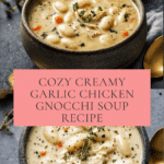 Creamy Garlic Chicken Gnocchi Soup Recipe