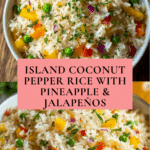 Island Coconut Pepper Rice Recipe