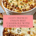 French Onion Beef Casserole Recipe