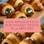 30-Minute Spinach Feta Puff Pastry Twists That Steal Hearts Recipe