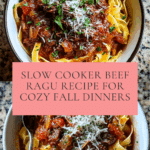 Sunday Slow Cooker Beef Ragu Recipe