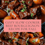 Slow Cooker Beef Bourguignon Recipe