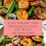 Shrimp and Asparagus Stir-Fry with Mushrooms Recipe