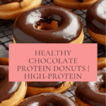 Healthy Chocolate Protein Donuts Recipe