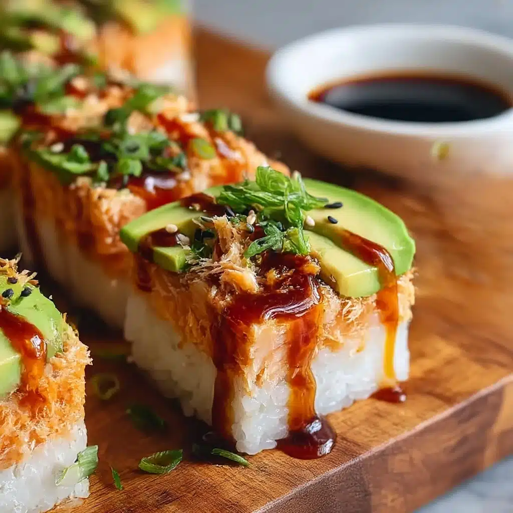 Spicy Salmon Sushi Bake Recipe - Recipe Image