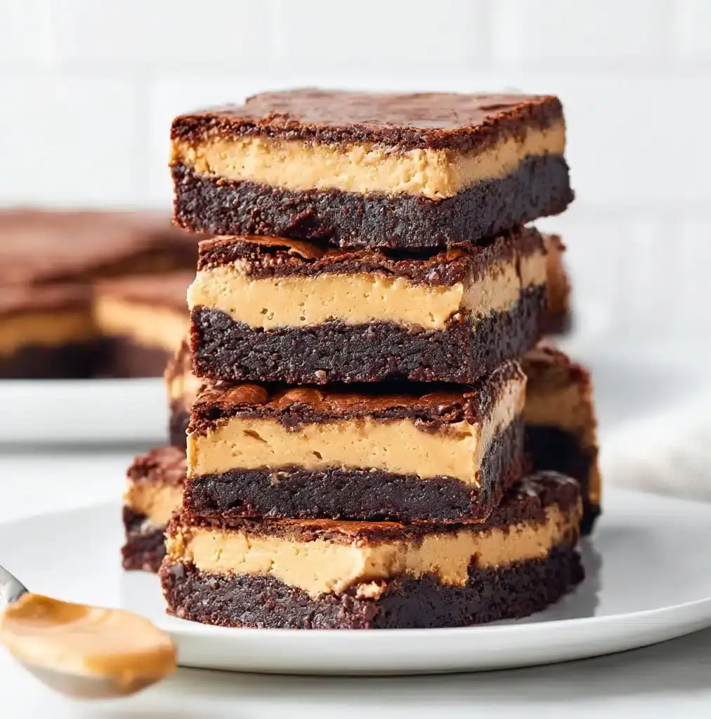 Peanut Butter Stuffed Brownies Recipe