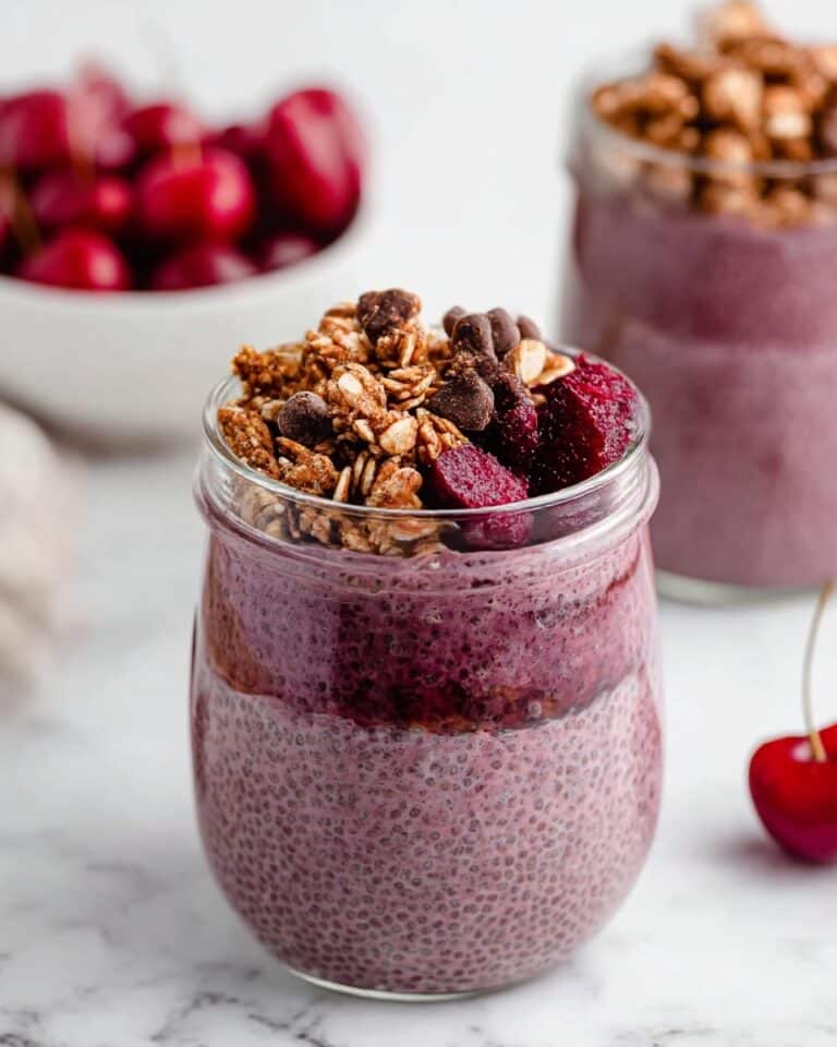 Cherry Chia Pudding Recipe