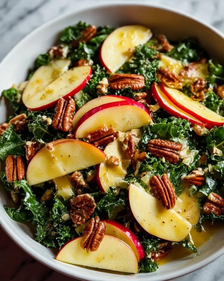 Autumn Apple Walnut Salad with Maple Dijon Vinaigrette Recipe