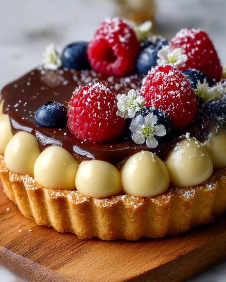 Elegant White Chocolate Mousse Tartlets Recipe