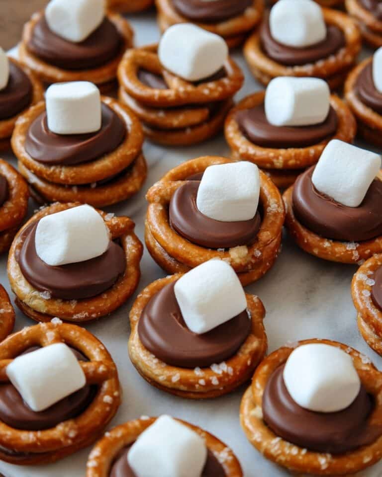 S’mores Pretzel Bites Recipe