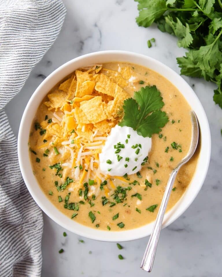 Green Chile Chicken Enchilada Soup Recipe