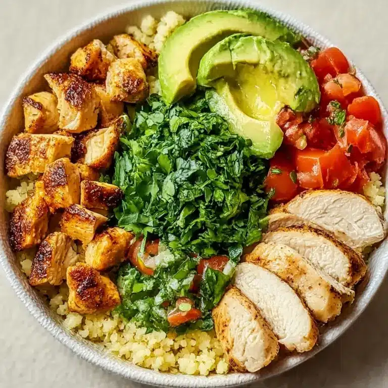 Cauliflower Rice Turkey Bowl Recipe