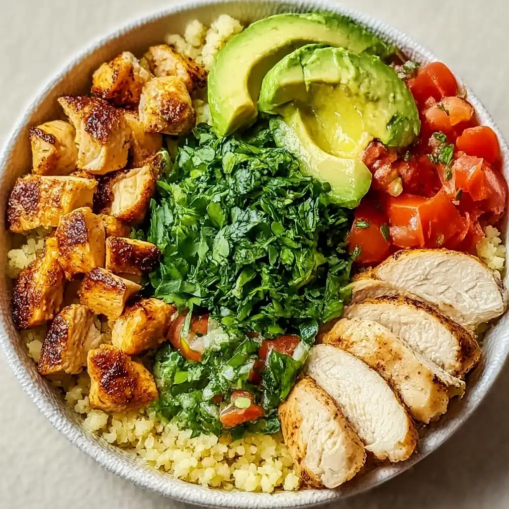 Cauliflower Rice Turkey Bowl Recipe - Recipe Image