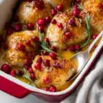 One-Pan Cranberry Rosemary Chicken Recipe