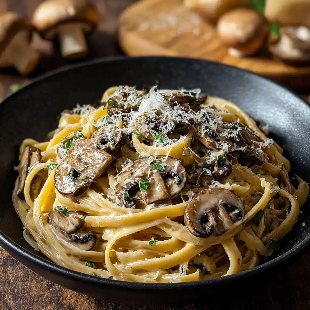 Caramelized Leek and Mushroom Gruyere Pasta Recipe - Recipe Image